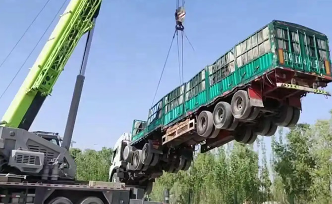 晋江道路脱困救援案例